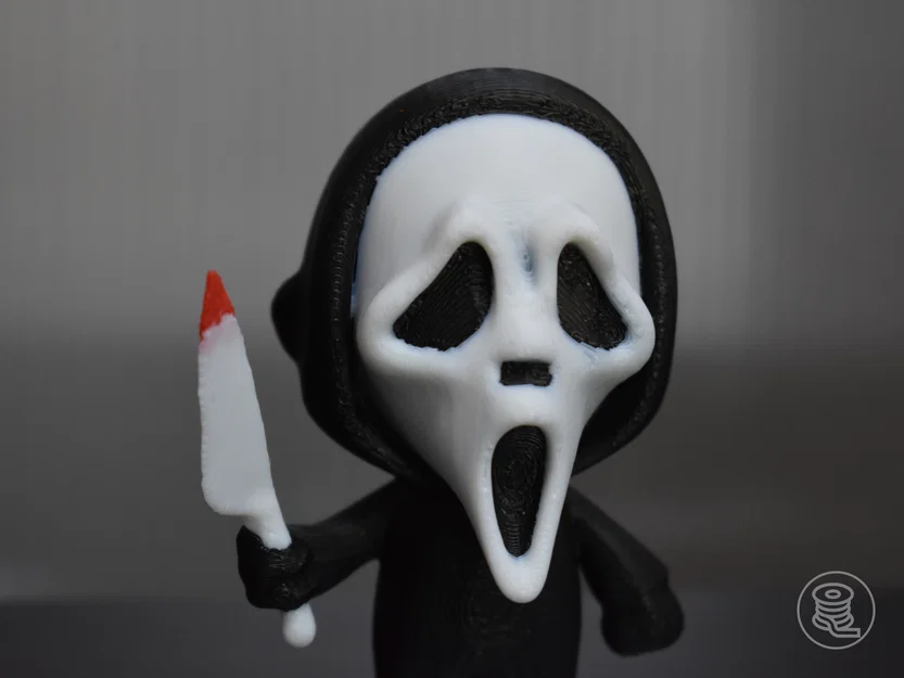 Mô hình 3D Baby Scream: Trang trí Halloween độc đáo và dễ thương - Image 4