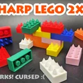 Gạch Lego 2x4 Sắc Nhọn (Sharp Lego 2x4 Brick) - Thumbnail 5