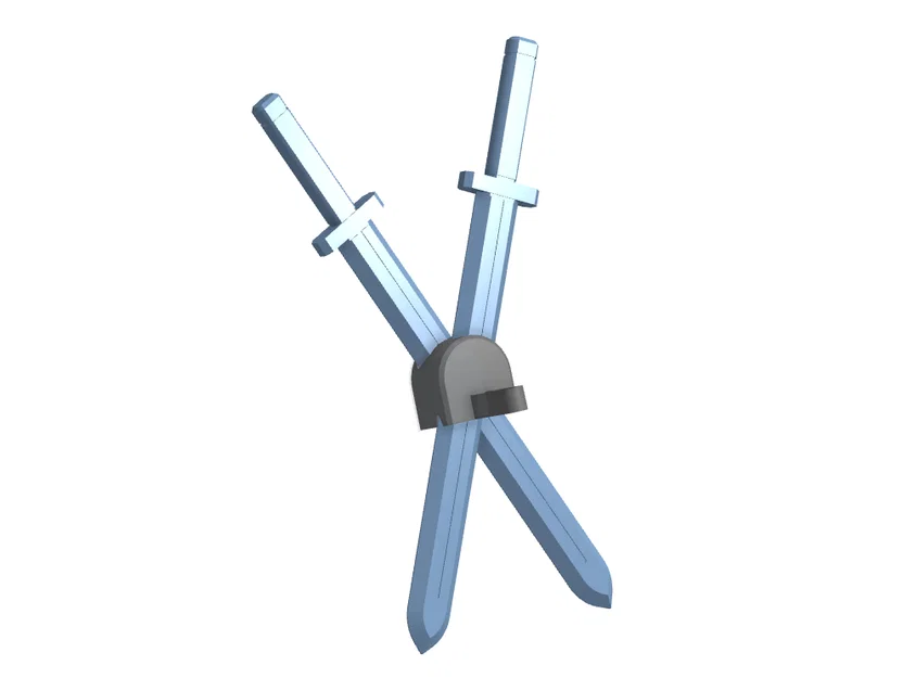 Phụ kiện đeo kiếm sau lưng cho Dummy 13 (Dual Sword Back Strap) - Image 3