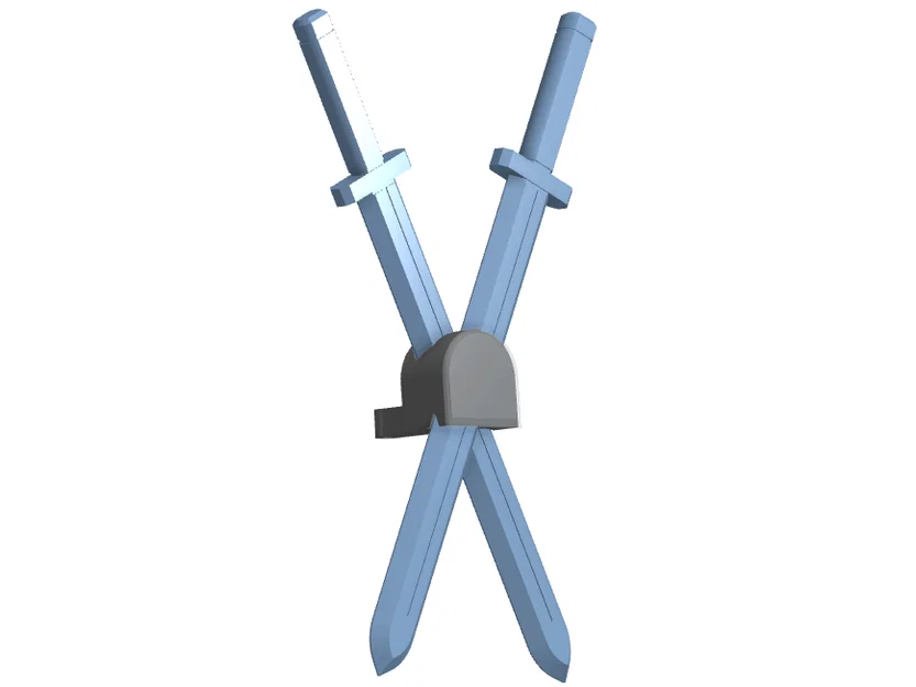 Phụ kiện đeo kiếm sau lưng cho Dummy 13 (Dual Sword Back Strap) - Image 4