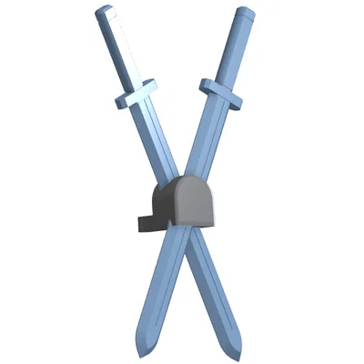 Phụ kiện đeo kiếm sau lưng cho Dummy 13 (Dual Sword Back Strap)