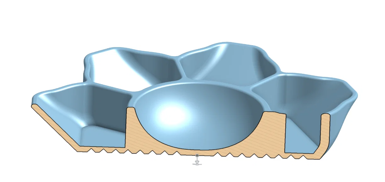 Khay phân loại 7 phễu (Seven-Funnel Sorting Tray) - Image 3
