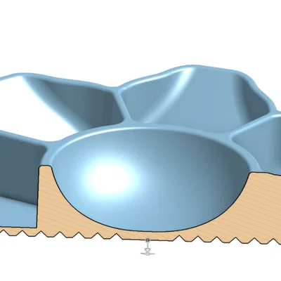 Khay phân loại 7 phễu (Seven-Funnel Sorting Tray)