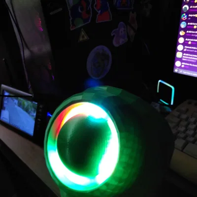 Giáp vai Protogen in 3D tích hợp LED cực chất