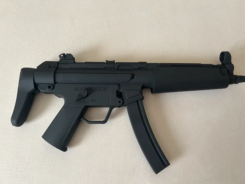 Mô hình súng HK MP5 in 3D - Thiết kế chi tiết cho người đam mê - Image 1