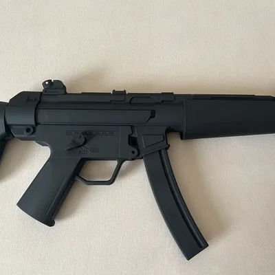 Mô hình súng HK MP5 in 3D - Thiết kế chi tiết cho người đam mê