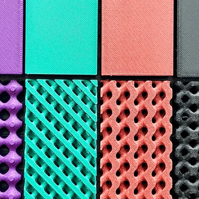 Các mẫu cấu trúc lưới 3D (Volumetric Lattice) - Hướng dẫn in thử nghiệm