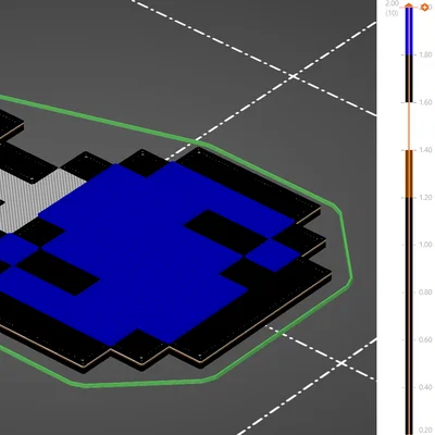 Móc khóa/Đồ trang trí bình thuốc Minecraft