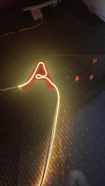 Chữ cái và chữ số gắn đèn LED Neon - Image 3