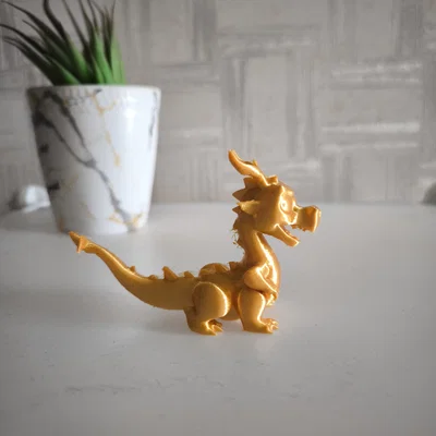 Mô hình rồng phương Đông đáng yêu (Happy Eastern Dragon)