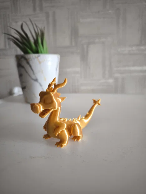 Mô hình rồng phương Đông đáng yêu (Happy Eastern Dragon) - Image 2