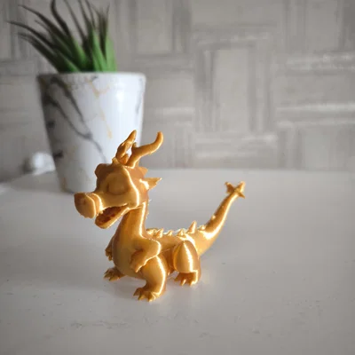 Mô hình rồng phương Đông đáng yêu (Happy Eastern Dragon)