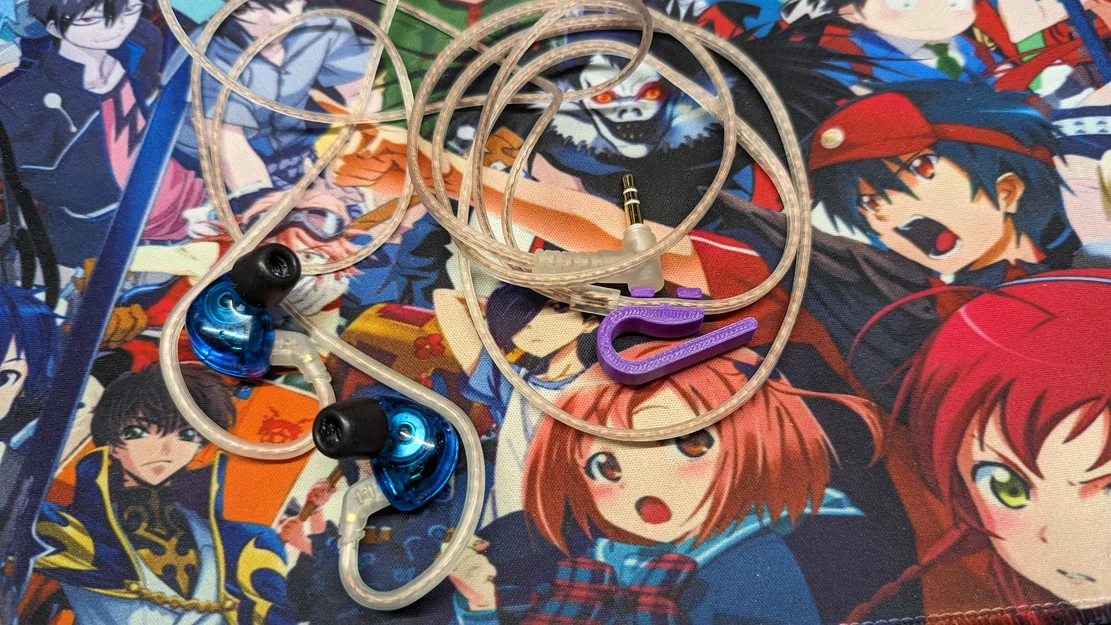 Kẹp cố định dây tai nghe IEM 3D tiện lợi cho mọi hoạt động - Image 2