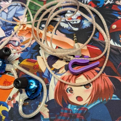 Kẹp cố định dây tai nghe IEM 3D tiện lợi cho mọi hoạt động