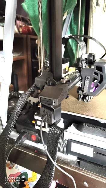 Ngàm Nebula Camera trên trục X cho Ender 3 V3 SE-KE (Bên trái) - Image 3
