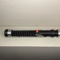 Lightsaber Qui-Gon Jinn - Modular - No Glue - Star Wars - Thumbnail 1