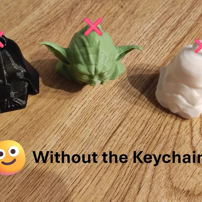 Mô hình Star Wars: Yoda, Vader và Stormtrooper in 3D cực chất