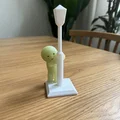 Mô hình cột đèn trang trí mini cho nhân vật Smiski Hiding - Thumbnail 1