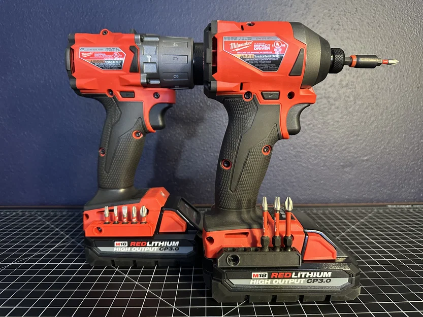 Rack'em Up - Giá giữ mũi vít Milwaukee M18 (Bit Holder) - Image 1