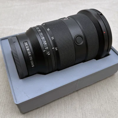 Khay Gridfinity cho ống kính Sony FE 2.8 24-70mm GM II