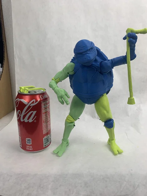 Mô hình Old Man Ninja Turtle (TMNT) - action figure - Image 3