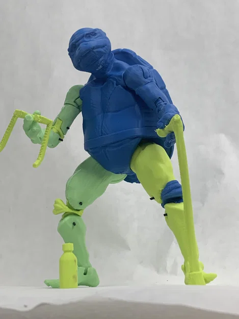 Mô hình Old Man Ninja Turtle (TMNT) - action figure - Image 4