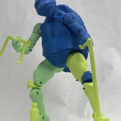 Mô hình Old Man Ninja Turtle (TMNT) - action figure