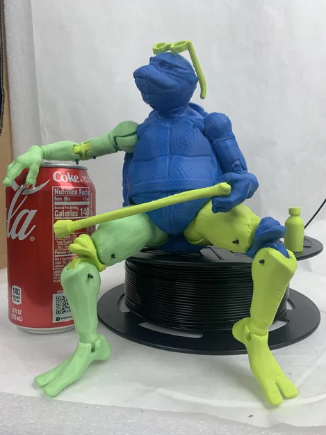 Mô hình Old Man Ninja Turtle (TMNT) - action figure - Image 5