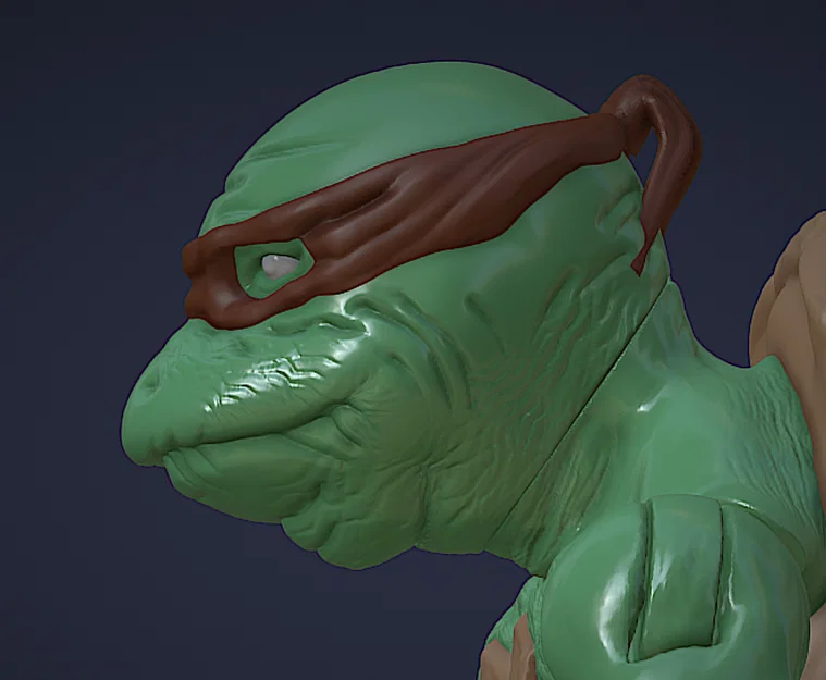 Mô hình Old Man Ninja Turtle (TMNT) - action figure - Image 11