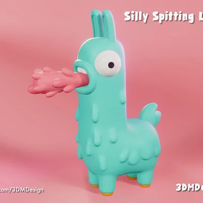 Llama Ngố Hay Phun Nước Bọt (Silly Spitting Llama)