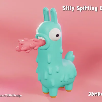 Llama Ngố Hay Phun Nước Bọt (Silly Spitting Llama)