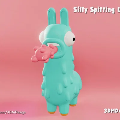 Llama Ngố Hay Phun Nước Bọt (Silly Spitting Llama)
