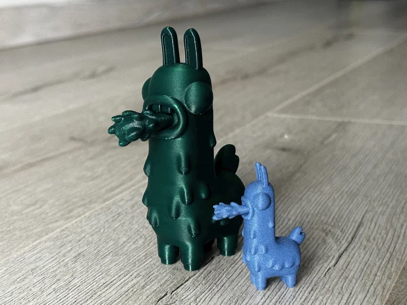 Llama Ngố Hay Phun Nước Bọt (Silly Spitting Llama) - Image 4