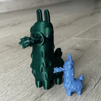 Llama Ngố Hay Phun Nước Bọt (Silly Spitting Llama)