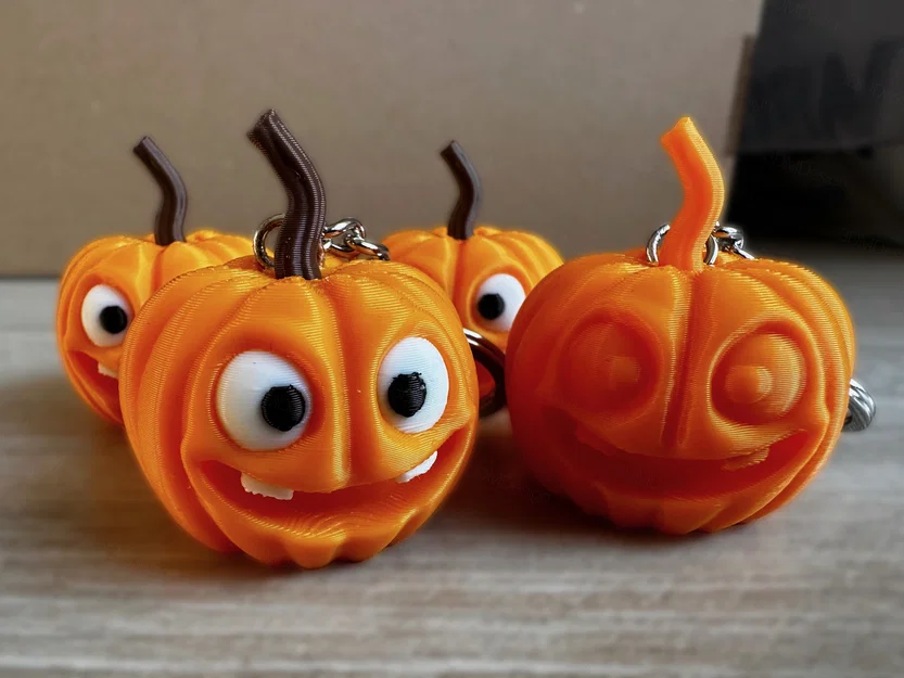 Móc khóa bí ngô Halloween - Image 4