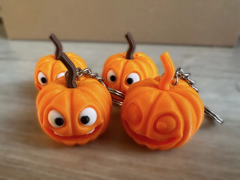 Móc khóa bí ngô Halloween - Image 5