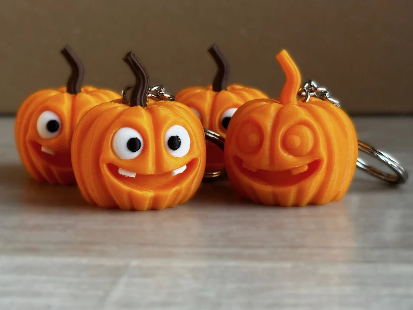 Móc khóa bí ngô Halloween - Image 6