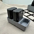Khay 1x2 Gridfinity đựng pin Sony NP-FZ100 gọn gàng - Thumbnail 1
