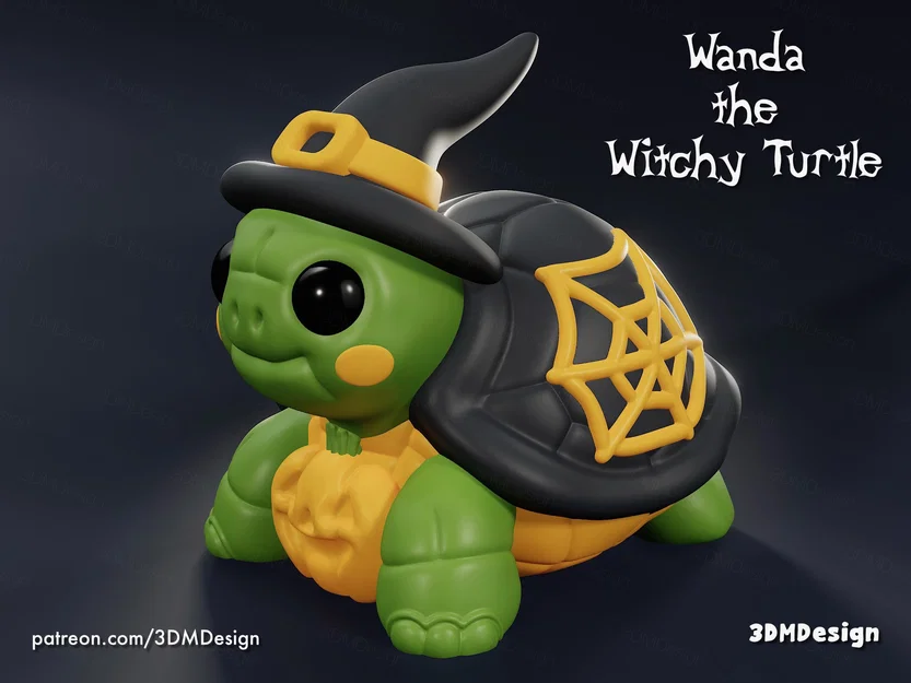 Wanda – Rùa Phù Thủy (Wanda the Witchy Turtle) - Image 1