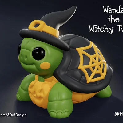 Wanda – Rùa Phù Thủy (Wanda the Witchy Turtle)