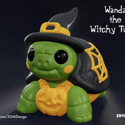 Wanda – Rùa Phù Thủy (Wanda the Witchy Turtle)