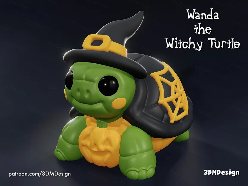 Wanda – Rùa Phù Thủy (Wanda the Witchy Turtle) - Image 4