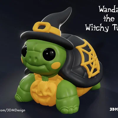 Wanda – Rùa Phù Thủy (Wanda the Witchy Turtle)