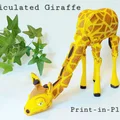 Hươu cao cổ (Giraffe) articulated print-in-place - Thumbnail 1