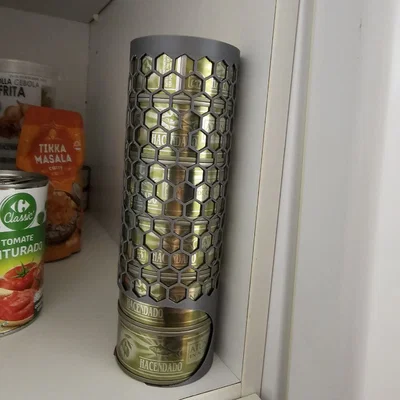 Dispenser Lon Cá Ngừ (Tuna Can Dispenser) – Chứa 6 Lon