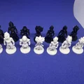 Bộ quân cờ Low Poly AI chủ đề Dragon Ball Z - Thumbnail 9