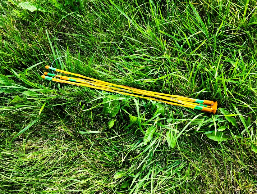 Antenna Jungle xếp gọn cho HAM/SDR, ty fiberglass 6/8mm, Baofeng HT POTA SOTA GP - Image 2