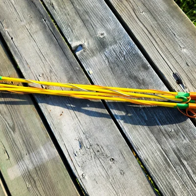 Antenna Jungle xếp gọn cho HAM/SDR, ty fiberglass 6/8mm, Baofeng HT POTA SOTA GP