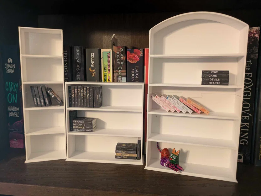 Kệ Sách Mini Kèm Book Blanks Cho Đồ Thủ Công - Image 2