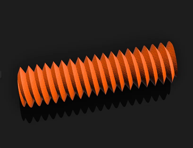 Mô hình 3D ren chuẩn 1/4 - 20 dùng cho máy ảnh và thiết bị DIY - Image 1